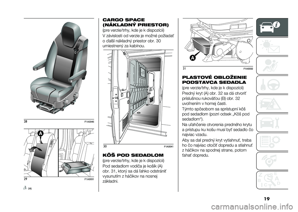 FIAT DUCATO BASE CAMPER 2020  Návod na použitie a údržbu (in Slovak) ����	
� �E�,�G�L�I�M��

� �E�,�G�G�L�E�K�I�F ���
�<� ��	���
�=�������� �	�
������
�>
�?���	 ��	����	�A��� �� ���	 ��	 � �������"����@
�, ��������