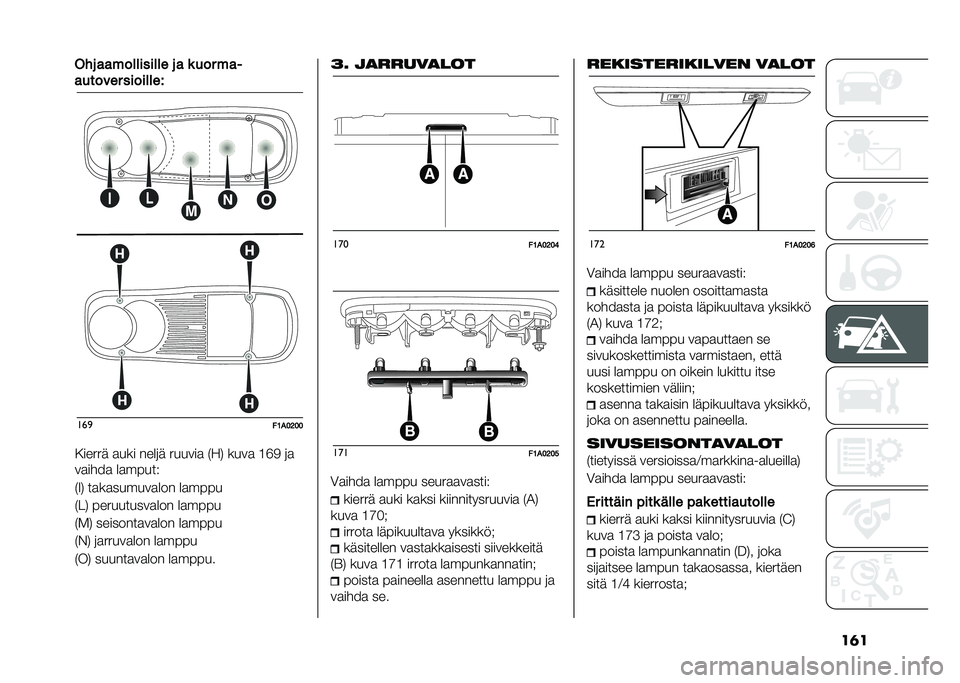 FIAT DUCATO BASE CAMPER 2020  Käyttö- ja huolto-ohjekirja (in in Finnish) ������ ������������ � � �	 ��� ���
������� ��������D
���

��1�"�3�7�3�3
�5����� �
��� ����	� ������
 �.� �/ ����
 �<�=�% �	�

��
����