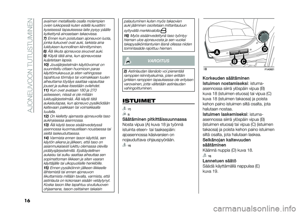 FIAT DUCATO BASE CAMPER 2021  Käyttö- ja huolto-ohjekirja (in in Finnish) ��)�-��#�"�6�(���#���6��6���6��7�#�"�#
��
�
��
���� ����
��������
 ���
���
 ���������
����� ���������� ����� ������ ����
�����