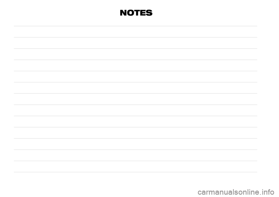 FIAT TALENTO 2021 Kezelési és karbantartási útmutató (in Hungarian) NOTES FIAT TALENTO 2021 Kezelési és karbantartási útmutató (in Hungarian) NOTES
