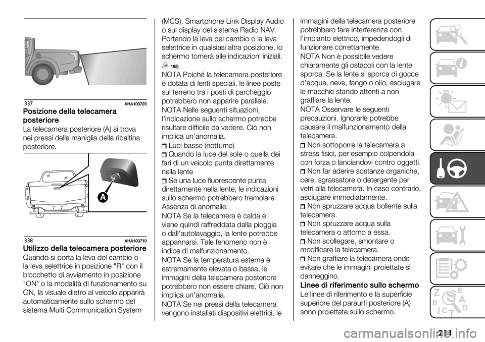 FIAT FULLBACK 2020  Libretto Uso Manutenzione (in Italian) ���
##’HSHZ[^b\^
M&.%5%&)$1$((4*$($’4<$#4
;&.*$#%&#$
/& ,".")&’"%& 1(#,"%$(%" VAW #$ ,%(2&
*"$ 1%"##$ !"..& ’&*$+.$& !"..& %$4&.,$*&
1(#,"%$(%"6
