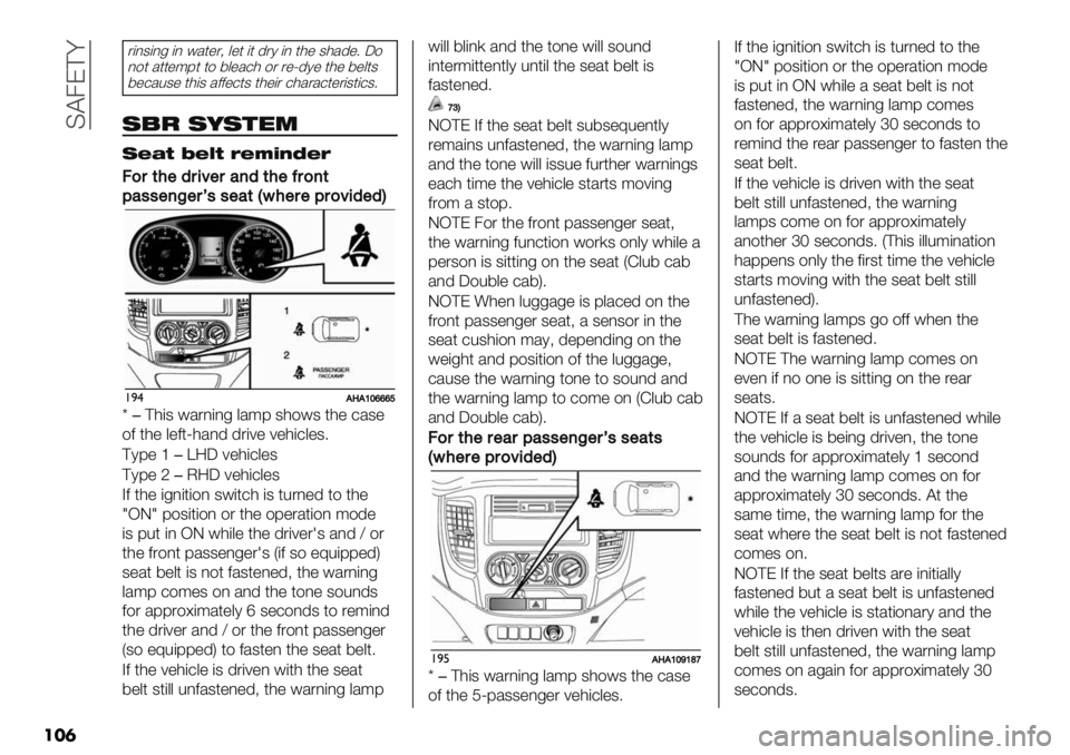 FIAT FULLBACK 2019  Owner handbook (in English)  C@4E?<
���	
.(,3(,- (, #/*".; &"* (* ’.1 (, *0" 30/’"6 R$
,$* /**":8* *$ 5&"/+0 $. ."P’1" *0" 5"&*3
5"+/%3" *0(3 /22"+*3 *0"(. +0/./+*&