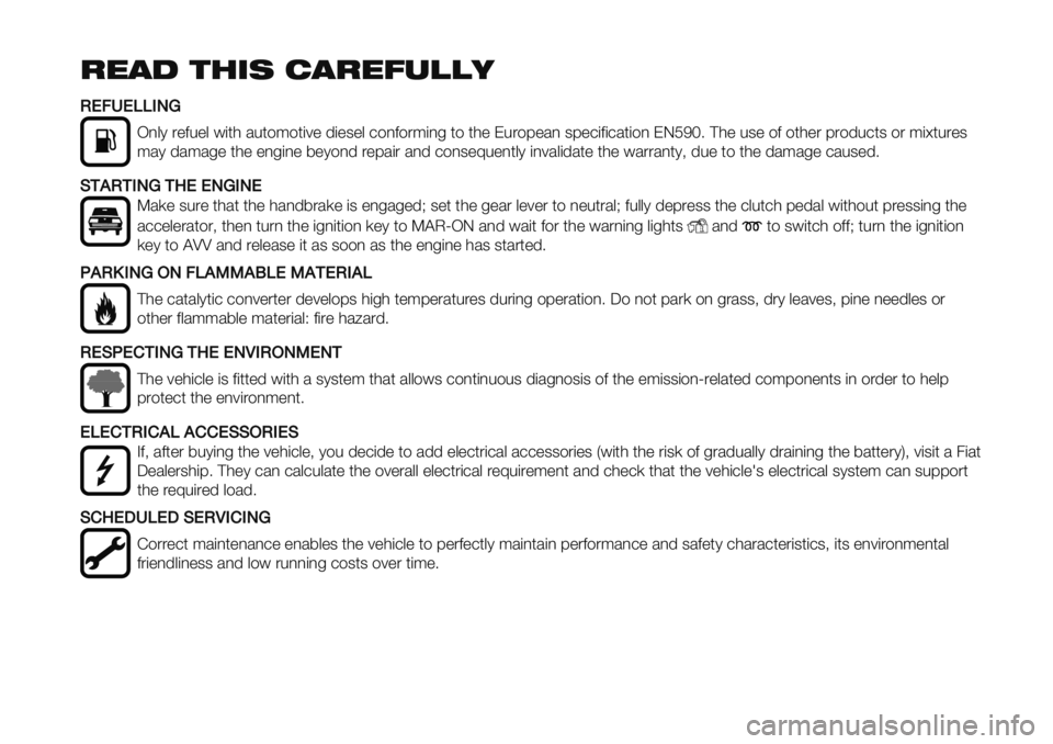 FIAT FULLBACK 2021 Owner handbook (in English) !"#$ %&’( )#!"*+,,-
HI7JIKKELM
H,&1 ."2%"& #(*0 /%*$:$*(7" ’("3"& +$,2$.:(,- *$ *0" E%.$8"/, 38"+(2(+/*($, EIJKL6 ?0" %3" $2 $*0". 8.$’%+*3 $. FIAT FULLBACK 2021 Owner handbook (in English) !"#$ %&’( )#!"*+,,-
HI7JIKKELM
H,&1 ."2%"& #(*0 /%*$:$*(7" ’("3"& +$,2$.:(,- *$ *0" E%.$8"/, 38"+(2(+/*($, EIJKL6 ?0" %3" $2 $*0". 8.$’%+*3 $.