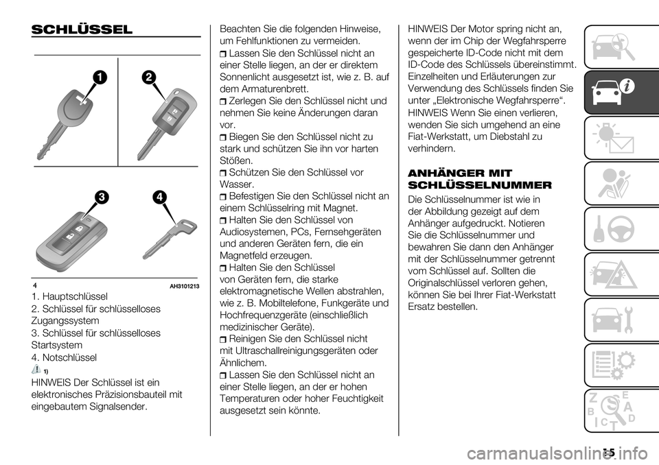 FIAT FULLBACK 2020  Betriebsanleitung (in German) ��
%43+8%%$+
�
$AFd‘a‘b‘d
e9 M52D(1&’./11).
f9 +&’./11). 7/# 1&’./11)..=1)1
T2-5*-11W1()$
h9 +&’./11). 7/# 1&’./11)..=1)1
+(5#(1W1()$
i9 G=(1&’./11).
‘I
M4G:K4+ J)# +&’./11). 