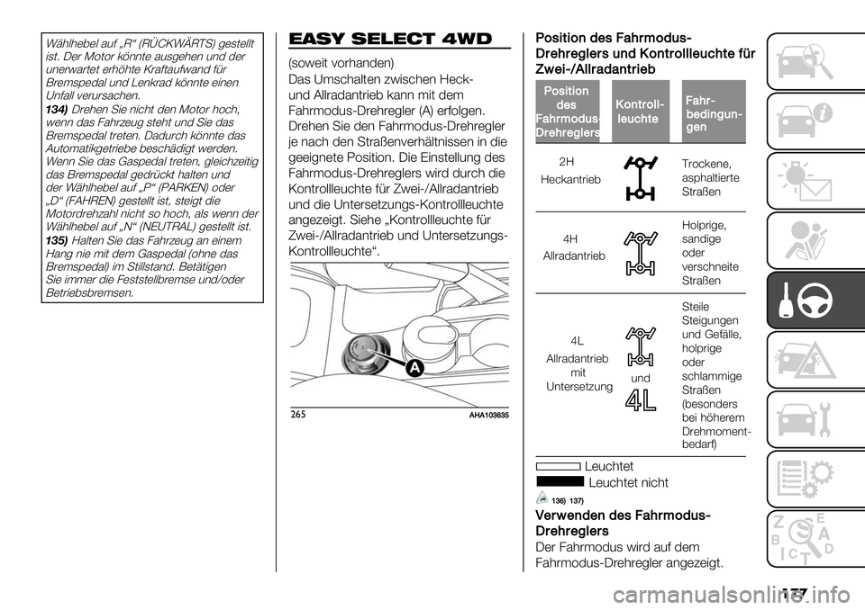 FIAT FULLBACK 2020  Betriebsanleitung (in German) ���
:A’.’),). 527 c@d Z@_bN:a@P+[ -)1()..(
"1(9 J)# >=(=# 0%**() 521-)’)* 2*3 3)#
2*)#!5#()( )#’%’() N#57(527!5*3 7/#
;#)$1D)35. 2*3 E)*0#53 0%**() )"*)*
Y*75.. <)#2#15&’)*9
ADE