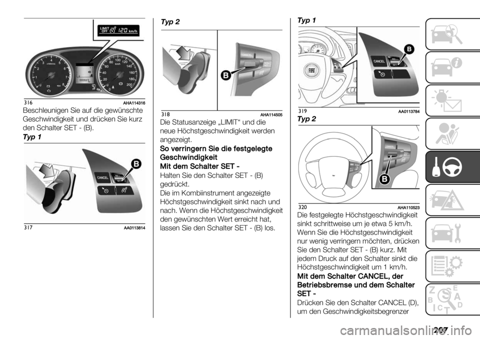 FIAT FULLBACK 2020  Betriebsanleitung (in German) ���
#!&AFA‘‘cd‘i
;)1&’.)2*"-)* +") 527 3") -)!/*1&’()
B)1&’!"*3"-0)"( 2*3 3#/&0)* +") 02#?
3)* +&’5.()# +KP U Z;[9
=09 A
#!’AAa‘‘df‘c
=09 C
#!(AFA