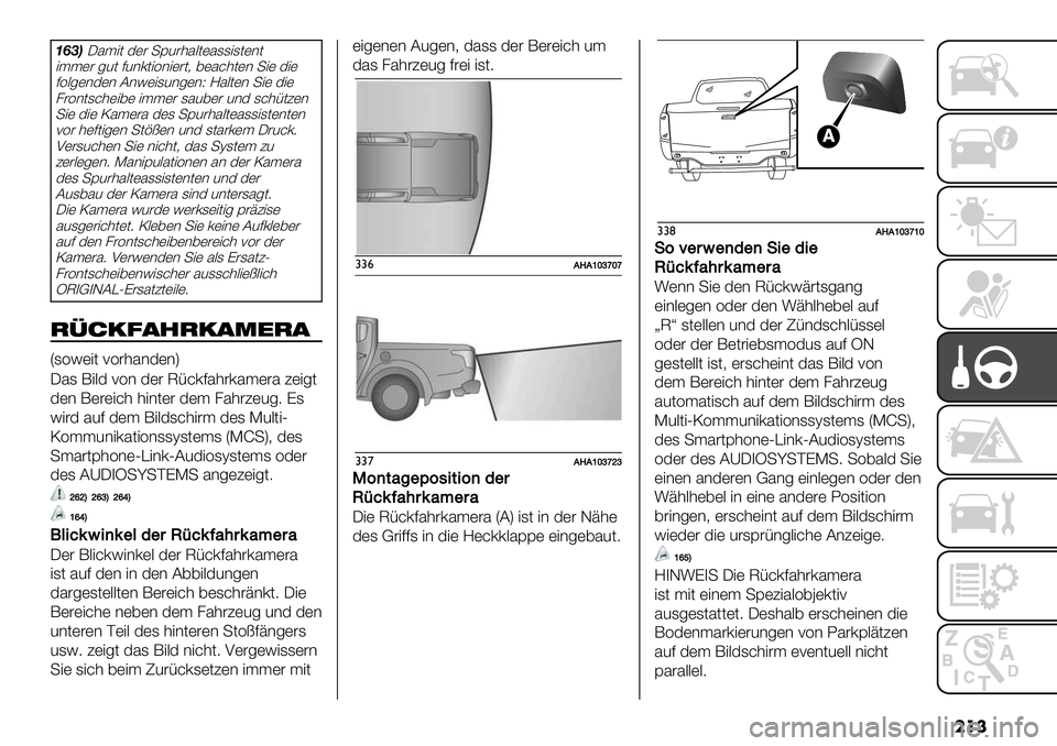 FIAT FULLBACK 2020  Betriebsanleitung (in German) ���
AKDBJ5$"( 3)# +D2#’5.()511"1()*(
"$$)# -2( 72*0("=*")#(6 ,)5&’()* +") 3")
7=.-)*3)* C*!)"12*-)*X M5.()* +") 3")
8#=*(1&’)",) "$$)# 152,)# 2
