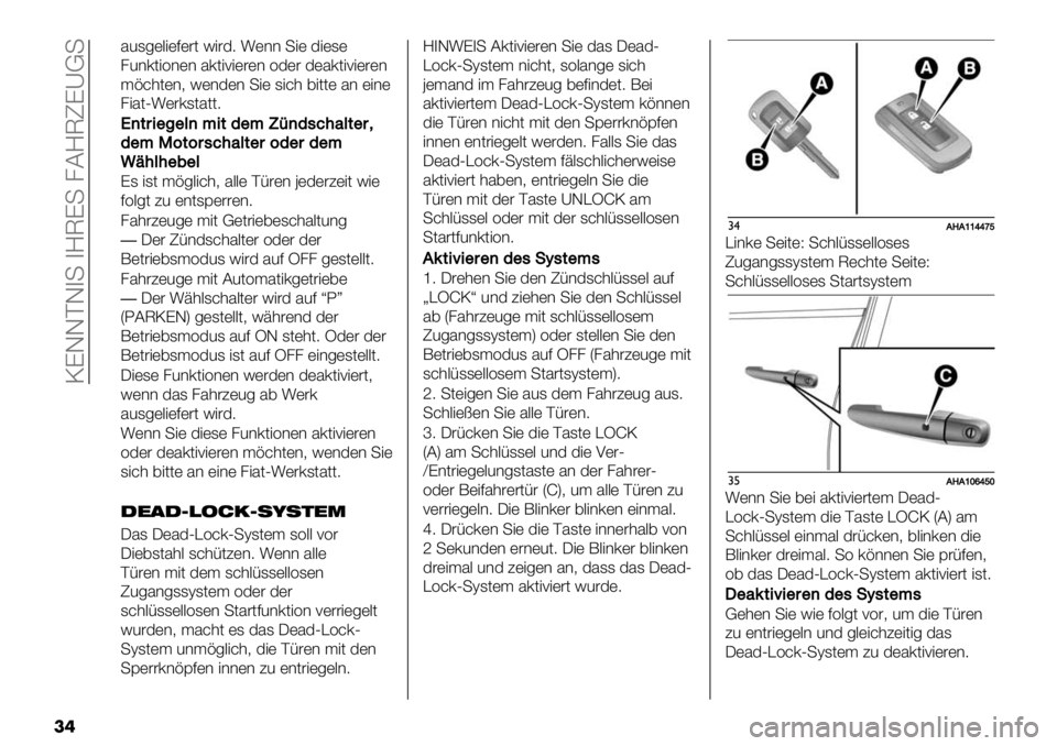 FIAT FULLBACK 2019  Betriebsanleitung (in German)  NKGGPG4+ 4M@K+ 8CM@TKYB+
��
521-).")7)#( !"#39 :)** +") 3")1)
82*0("=*)* 50("<")#)* =3)# 3)50("<")#)*
$%&’()*6 !)*3)* +") 1"&’ ,"(() 5* )"*)
