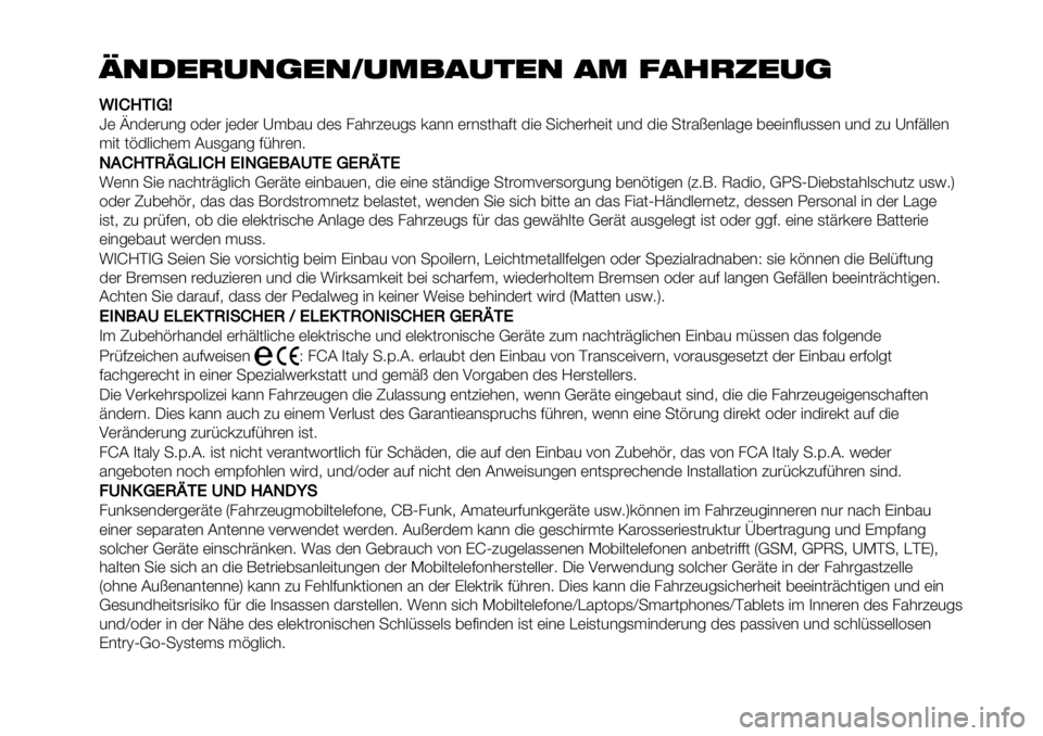 FIAT FULLBACK 2019 Betriebsanleitung (in German) *,1$’0,($,20-!.0#$, .- ).3’/$0(
\\/MFU/;.
‘) a*3)#2*- =3)# ^)3)# Y$,52 3)1 85’#?)2-1 05** )#*1(’57( 3") +"&’)#’)"( 2*3 3") +(#5I)*.5-) ,))"*7.211)* 2*3 ?2 Y*7A..)*
$& FIAT FULLBACK 2019 Betriebsanleitung (in German) *,1$’0,($,20-!.0#$, .- ).3’/$0(
\\/MFU/;.
‘) a*3)#2*- =3)# ^)3)# Y$,52 3)1 85’#?)2-1 05** )#*1(’57( 3") +"&’)#’)"( 2*3 3") +(#5I)*.5-) ,))"*7.211)* 2*3 ?2 Y*7A..)*
$&