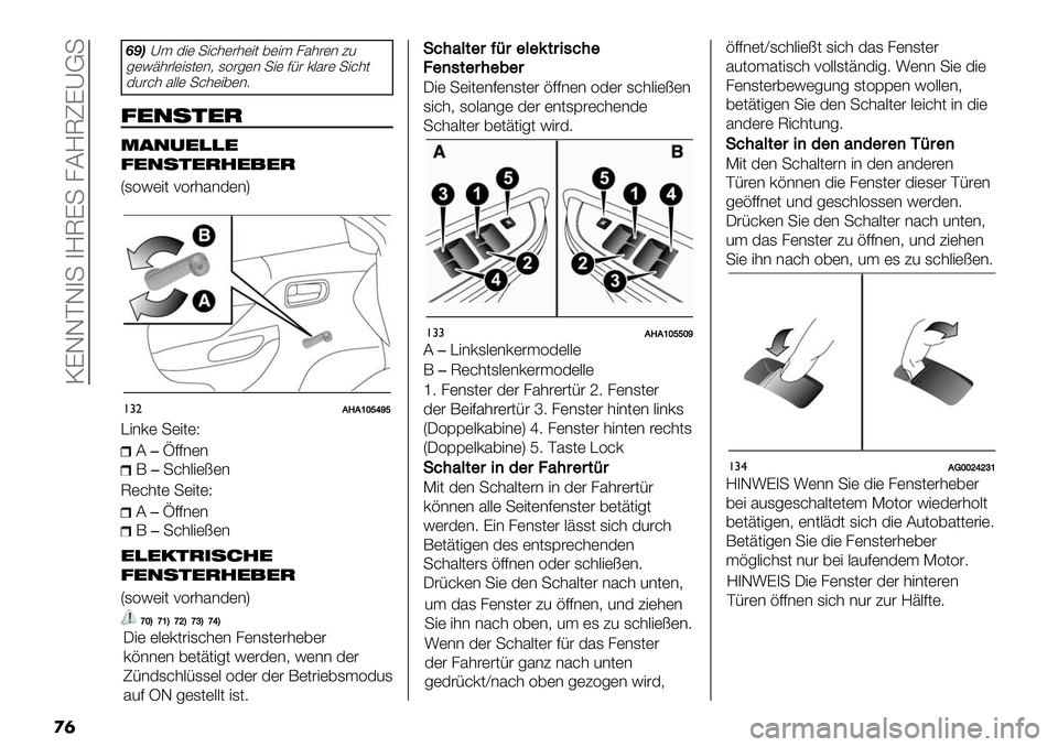 FIAT FULLBACK 2020  Betriebsanleitung (in German)  NKGGPG4+ 4M@K+ 8CM@TKYB+
��
KNBY$ 3") +"&’)#’)"( ,)"$ 85’#)* ?2
-)!A’#.)"1()*6 1=#-)* +") 7/# 0.5#) +"&’(
32#&’ 5..) +&’)",)*9
)$,%#$’
-.,0$++$
)$,%#