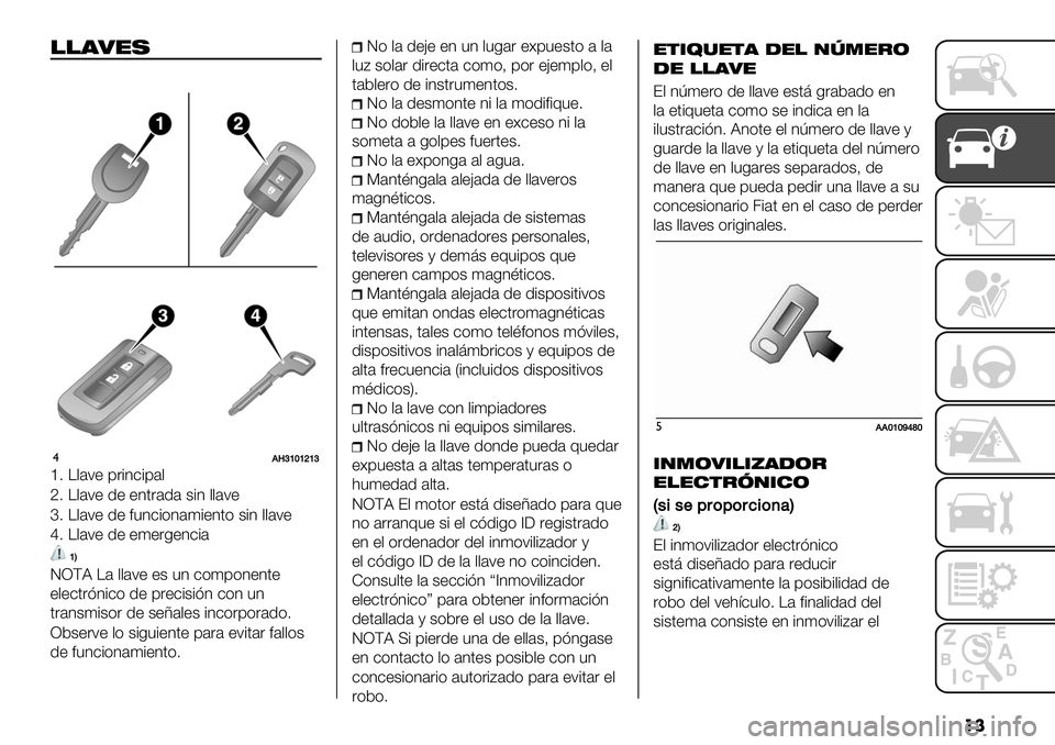 FIAT FULLBACK 2021  Manual de Empleo y Cuidado (in Spanish) ��
!!)2"$
�
$!Va]^]_]a
g7 \,’;+ 9-#9’,
i7 \,’;+ 1+ +3.&’1’ $#3 ,,’;+
h7 \,’;+ 1+ *"3-#)3’(#+3.) $#3 ,,’;+
k7 \,’;+ 1+ +(+&0+3-#’
]C
JRDB \’ ,,’;+ +$ "3 -)(9