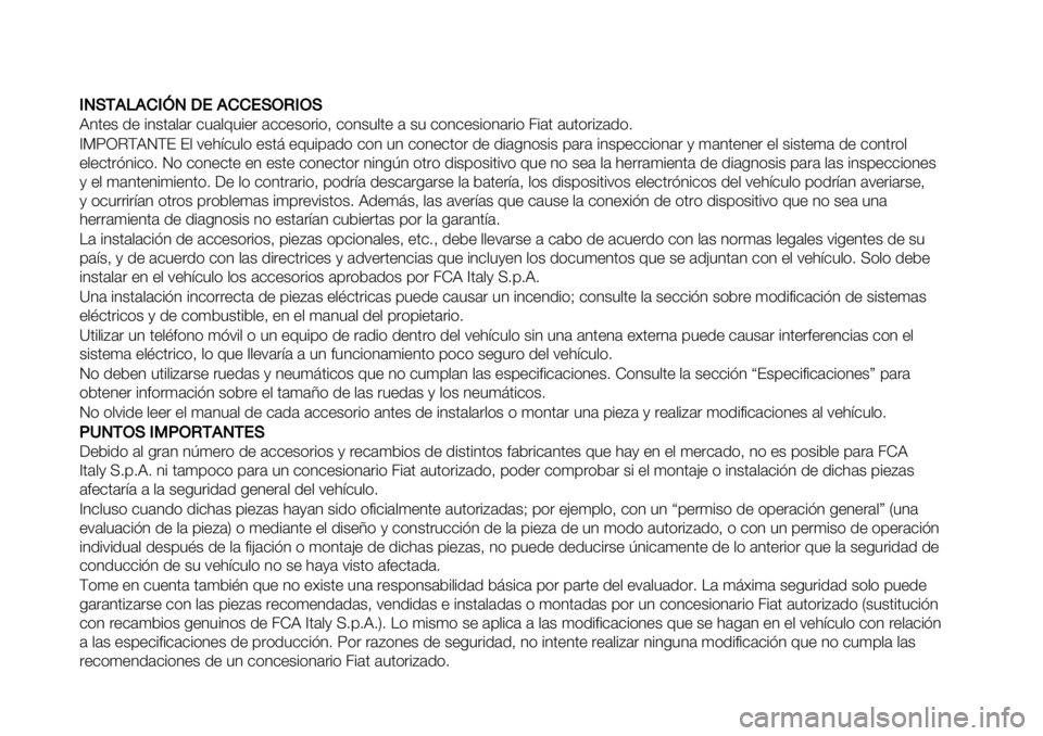 FIAT FULLBACK 2019  Manual de Empleo y Cuidado (in Spanish) GGPHN!7!FG[PR.!FF.HMLGMH
B3.+$ 1+ #3$.’,’& -"’,E"#+& ’--+$)&#)A -)3$",.+ ’ $" -)3-+$#)3’&#) 4#’. ’".)&#:’1)7
^PXRIDBJD? ?, ;+<=-",) +$.@ +E"#9’1) -)3 &#