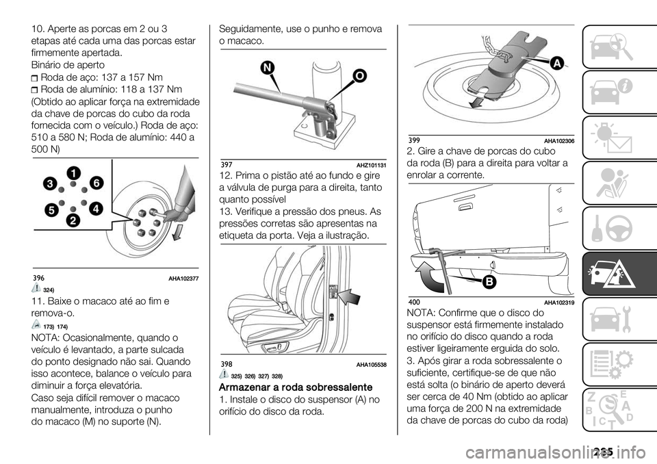 FIAT FULLBACK 2020  Manual de Uso e Manutenção (in Portuguese) ���
kP7 ?1*&$* %# 1"&.%# *(o"0l
*$%1%# %$F .%)% 0(% )%# 1"&.%# *#$%&
+-&(*(*3$* %1*&$%)%7
d-39&-" )* %1*&$"
M")% )* %B"[ klt%kNtJ(
M")% )* %,0(’3-"[ kku%kltJ(
