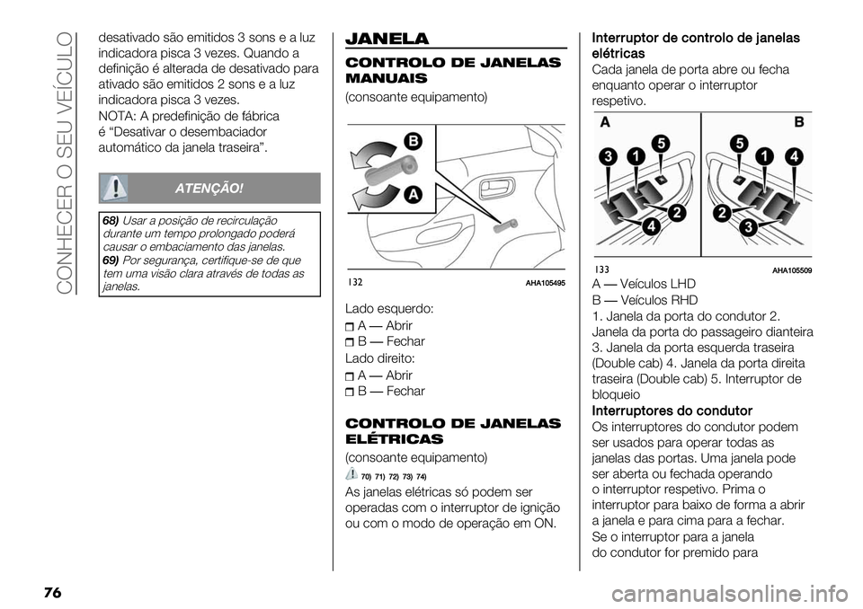 FIAT FULLBACK 2019  Manual de Uso e Manutenção (in Portuguese)  RTJ]8R8M T Y8Q U8hRQ\T
�
�	
)*#%$-<%)" #E" *(-$-)"#l#"3#*%,0=
-3)-.%)"&% 1-#.%l<*=*#7 ‘0%3)" %
)*+-3-BE" F %,$*&%)% )* )*#%$-<%)" 1%&%
%$-<%)" #E" *(-$-)"