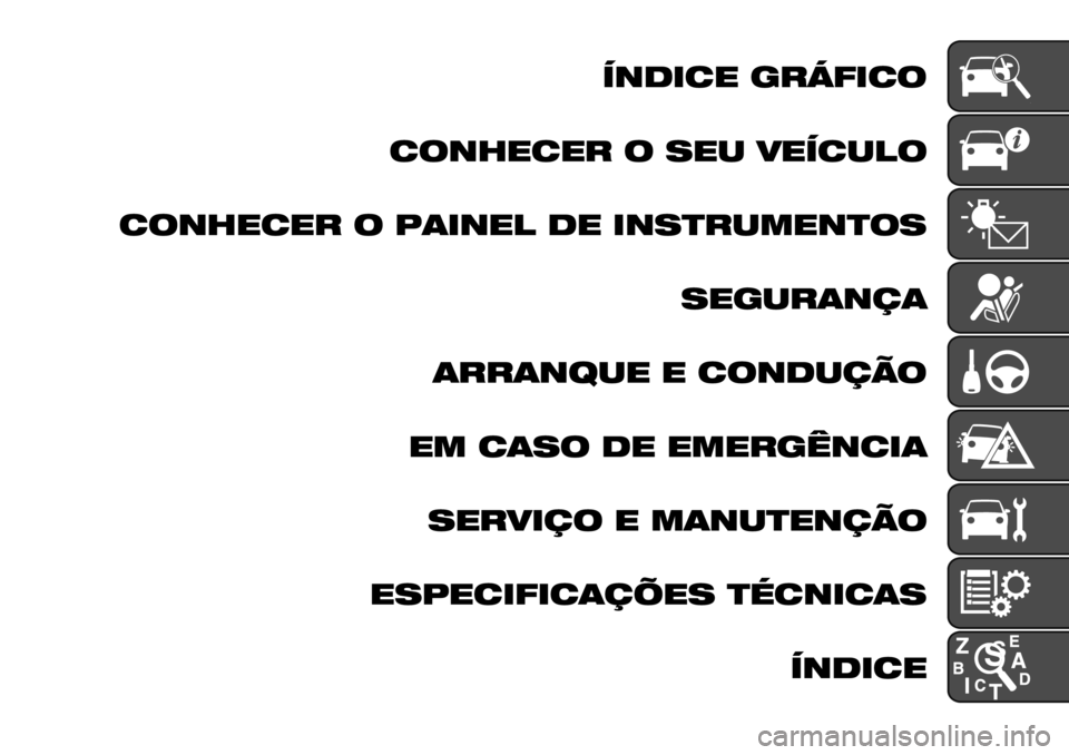 FIAT FULLBACK 2019  Manual de Uso e Manutenção (in Portuguese) 5(.#6" 7/28#6’
6’(9"6"/ ’ %"* 4"56*!’
6’(9"6"/ ’ 1$#("! ." #(%&/*)"(&’%
%"7*/$(,$
$//$(:*" " 6’(.*,-’
") 6$%’ ." ")&