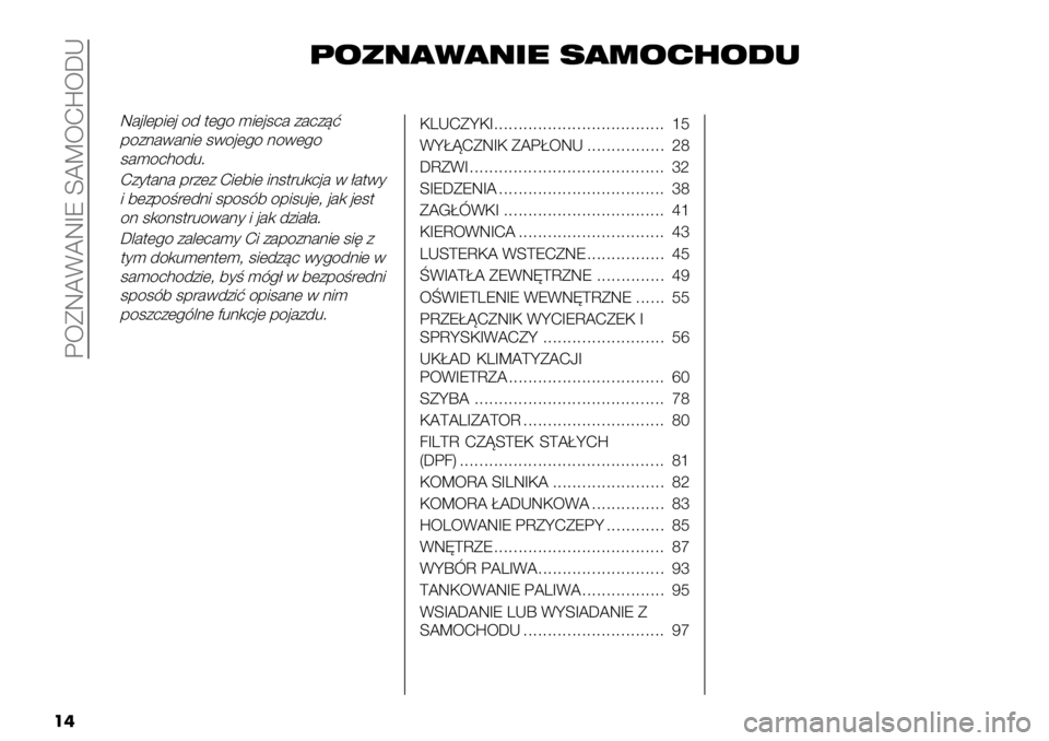 FIAT FULLBACK 2019  Instrukcja obsługi (in Polish)  H8DQWFWQOR ]WV8@c8[K
��
!0#-(+(-.$ 1(20%604*
Q#’&(-.(’ 4/ $(!4 ).(’;6# +#6+<?
-4+:#1#:.( ;14’(!4 :41(!4
;#)46B4/%7
@+*$#:# -"+(+ @.(2.( .:;$"%,6’# 1 A#$1*
. 2(+-49"(/:. ;-4;32