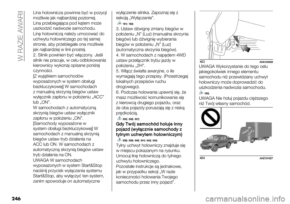 FIAT FULLBACK 2020  Instrukcja obsługi (in Polish)  F XWDOR WFWXOO
���
b.:# B4&41:.6+# -41.::# 2*? 1 -4+*6’.
)4>&.1.( ’#, :#’2#"/+.(’ -4+.4)(’7
b.:# -"+(2.(!#’<6# -4/ ,<$() )4>(
%;+,4/+.? :#/14+.( ;#)46B4/%7
b.:0 B4&41:.6+< :#&(