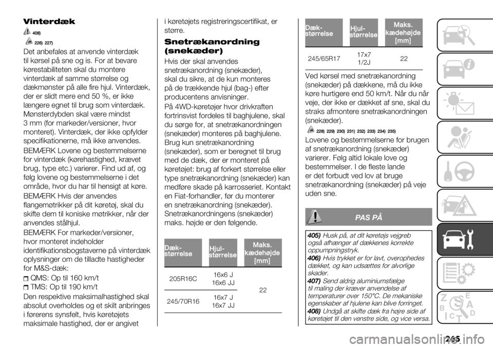 FIAT FULLBACK 2020  Brugs- og vedligeholdelsesvejledning (in Danish) ��	�
6>B=@AFR<
‘^cA
__fA__eA
?&. /(5&1/$&, /. /(#&(0& #"(.&’02*
."$ *+’,&$ ;9 ,(& -% ",7 3-’ /. 5&#/’&
*+’&,./5"$".&.&( ,*/$ 04 <-(.&’&
#"(.&’02* /1 ,/<<& ,.+