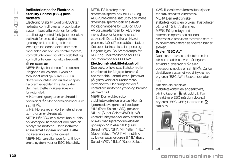 FIAT FULLBACK 2020  Drift- og vedlikeholdshåndbok (in Norwegian)  TAPP@L<@V
���
EE()+&25/$32;<%=/$A3%65$/(+6
F52.+3+5:D/(5$/3BAFDCB,1+0
;/(5%$5C
@$’4+(.)"4 T+*3"$"+; X.)+(.$ Q@TXR +*(
1’$1’+$"% /.)+(.$$ .#’( *)+"M$.4/ 3(*/’
6;6+’9