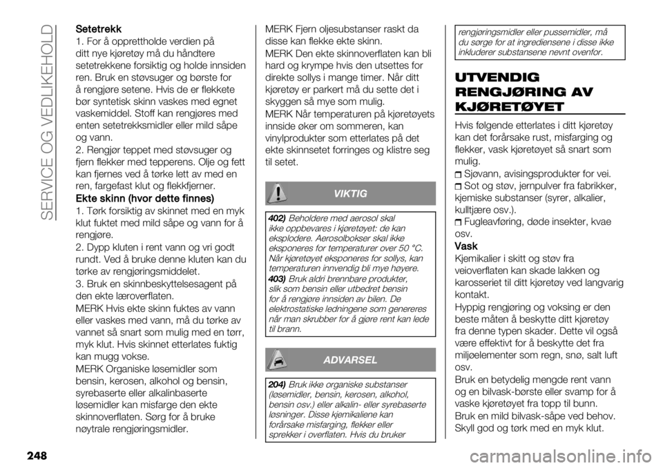 FIAT FULLBACK 2021  Drift- og vedlikeholdshåndbok (in Norwegian)  T@L!AX@ dB !@?WAP@<dW?
���
F%5%5$%&&
_5 2.( 7 .88(’++1.$-’ #’(-"’) 87
-"++ );’ /&:(’+:; 97 -, 17)-+’(’
6’+’+(’//’)’ 0.(6"/+"% .% 1.$-’ "))6"-’