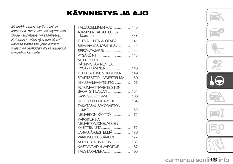 FIAT FULLBACK 2021  Käyttö- ja huolto-ohjekirja (in in Finnish) ���
.%0--*+$0+ ,) ),(
!"--++- $&*2- Y,98+’""-Y 6$
($*,2*$$-< ’)*"- ,)*+ 32) (+9**++ ,"-
*+98"- ,&25)*&,(939- ,$$’),"(,)4
:$*,2*$$-< ’)*"- $6$$ *&53$%%),"