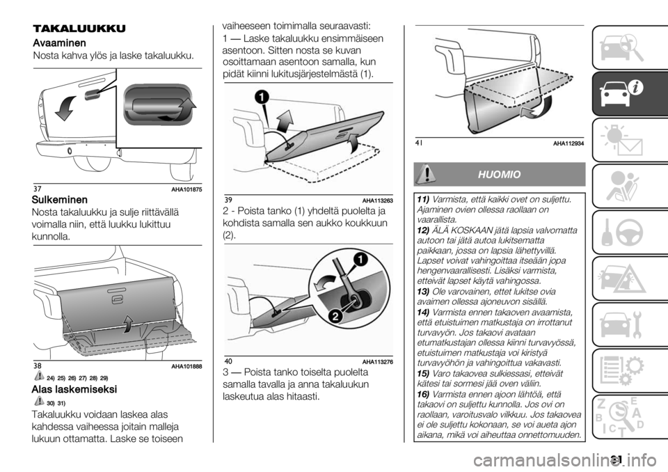 FIAT FULLBACK 2021  Käyttö- ja huolto-ohjekirja (in in Finnish) ��
#’!N!VWV\_^
D13(7,%/7/
D2,*$ *$($%&&((& 6$ ,&%6" 5))**+3+%%+
32)’$%%$ -))-< "**+ %&&((& %&()**&&
(&--2%%$4
#(!N!VWV\\\
XY@X^@X‘@X_@X\@X[@
!3’&3’&(7,%&7(&%
ZW@ZV@
>$($%&&((& 32)8