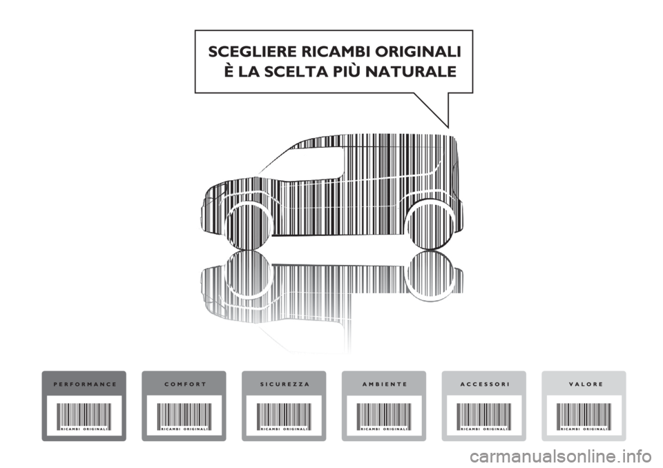 FIAT DOBLO COMBI 2018 Libretto Uso Manutenzione (in Italian) FIAT DOBLO COMBI 2018 Libretto Uso Manutenzione (in Italian)