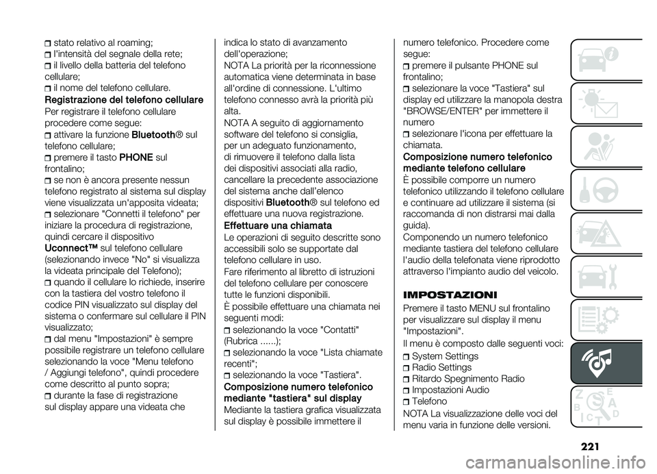 FIAT DOBLO COMBI 2019  Libretto Uso Manutenzione (in Italian) ���
��
�	�
� ����	�
��� �	� ���	�
����#
�� ���
�����
� ��� �����	�� �����	 ���
��#
�� ������� �����	 ��	�
�
����	 ��� �
�������
��