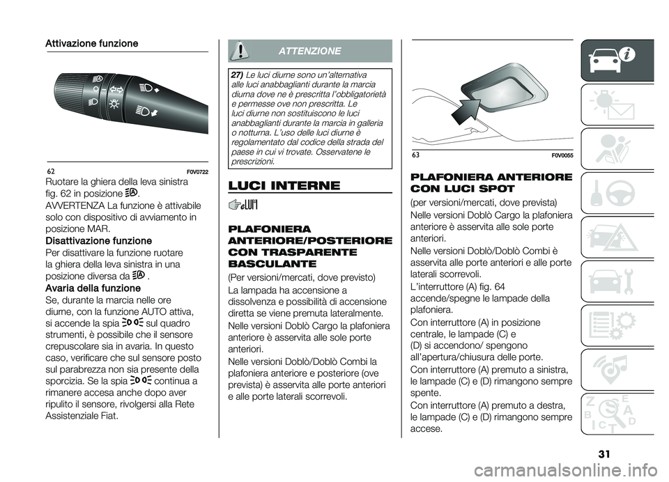 FIAT DOBLO COMBI 2019  Libretto Uso Manutenzione (in Italian) ��
�!���������
����
����
�
����;�,�;�A�@�@
�+���
�	�� ��	 ��!����	 �����	 ����	 ������
��	
���� �F�1 �� ���������
�
��6�6�0�+�<�0�%�@� ��	 