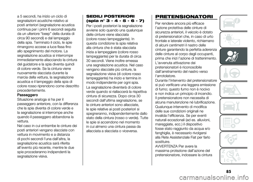 FIAT DOBLO COMBI 2019  Libretto Uso Manutenzione (in Italian) ��
�	 �/ �������� �!�	 ������ �� ����� ��
�����	��	����� �	����
���!� ����	�
��� �	�
����
� �	��
������ �*�����	��	����� �	����
