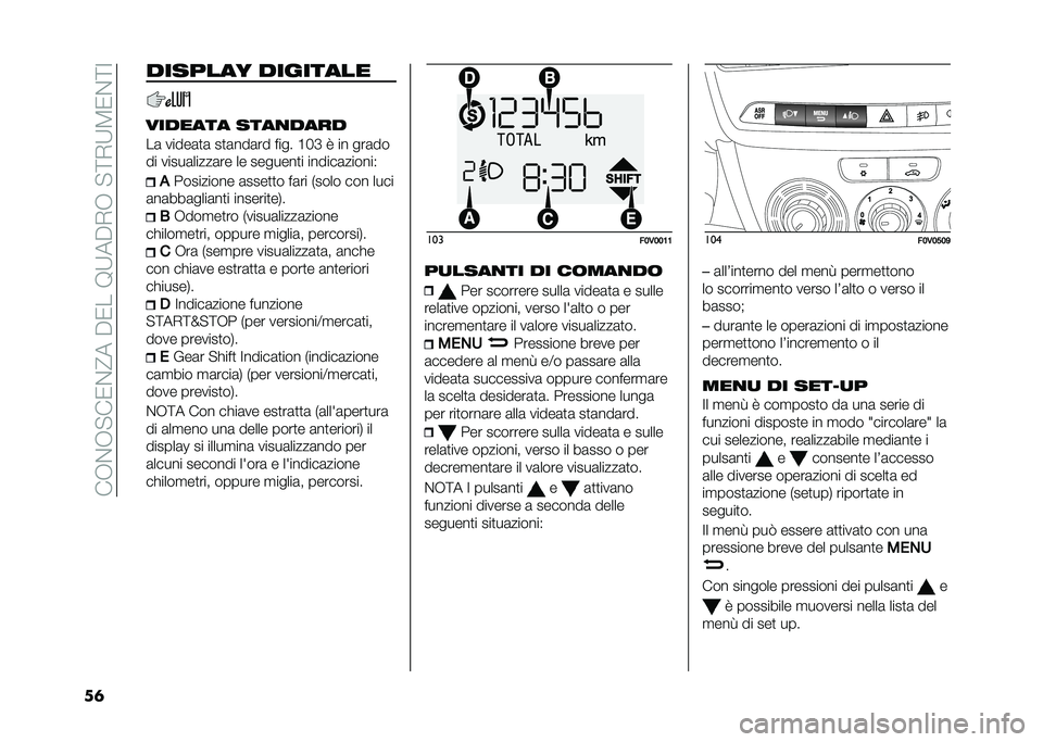 FIAT DOBLO COMBI 2020  Libretto Uso Manutenzione (in Italian) ���,�%�,�"��0�%�@����0���9�;���+�,��"�<�+�;�8�0�%�<�:
��	 �������3 ��������
������� ����
����
��	 �����	�
�	 ��
�	���	�� ���� �C�3�D �7 �� ���
