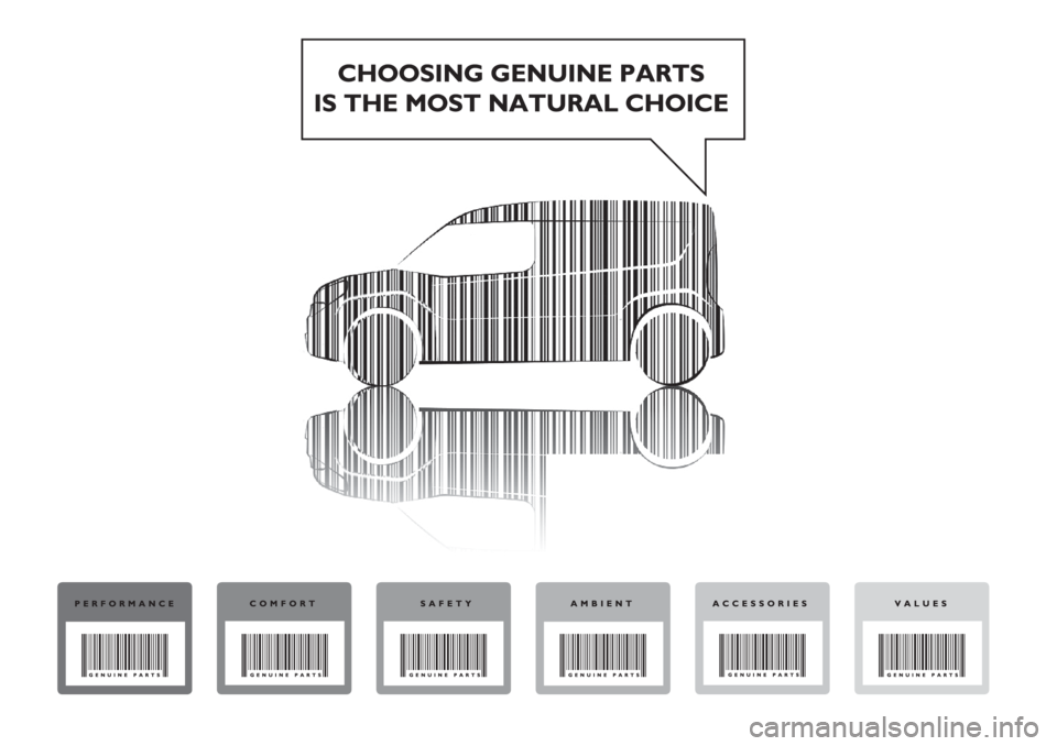 FIAT DOBLO COMBI 2018  Owner handbook (in English) 