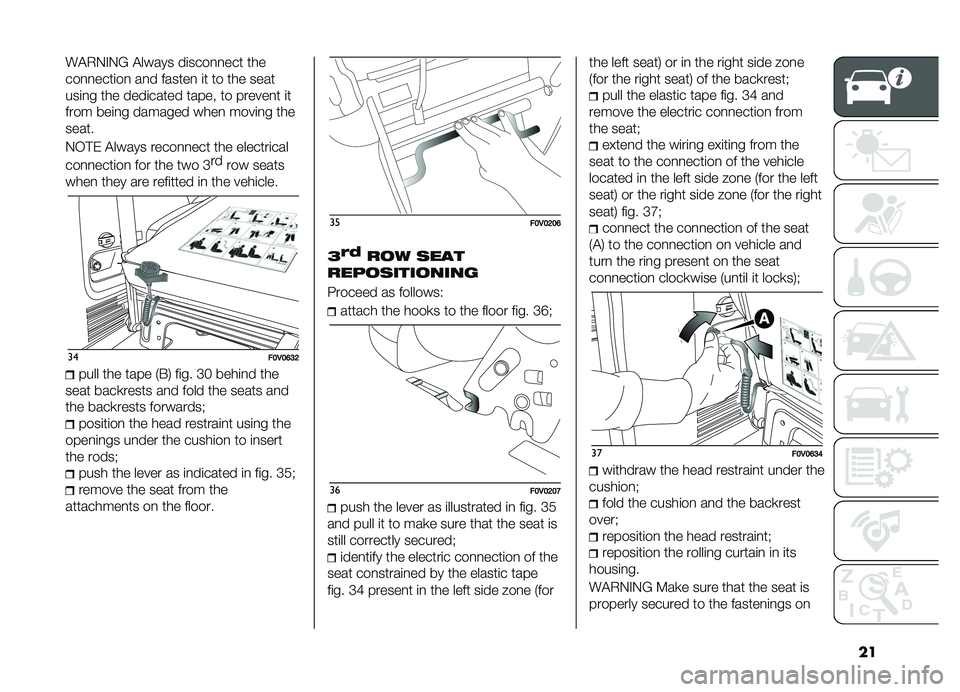 FIAT DOBLO COMBI 2019  Owner handbook (in English) ��
��"�,�.�#�.�? �"����� ��	����
�
��� ���
���
�
����	��
 ��
� ������
 �	� �� ��� ����
���	�
� ��� ����	����� ����� �� ������
� �	�