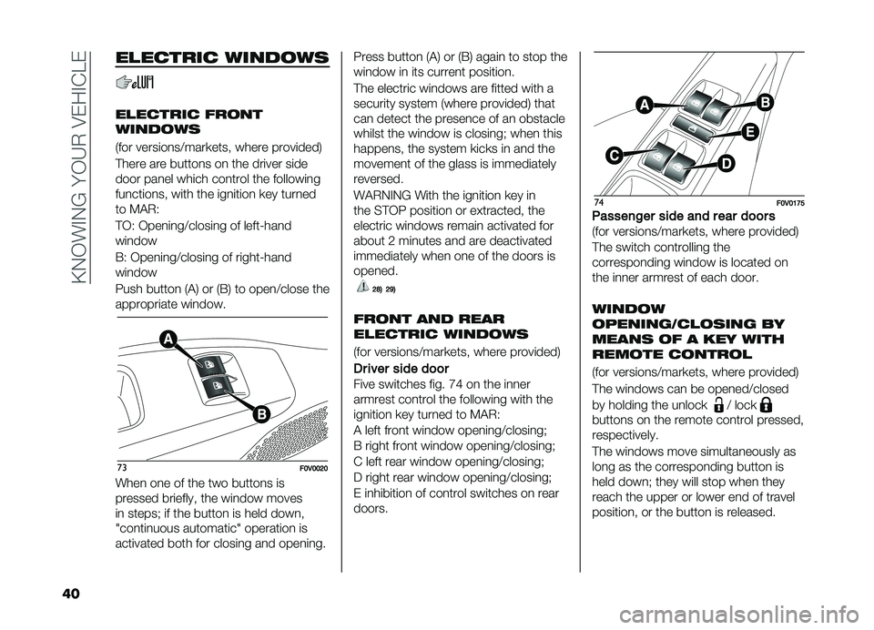 FIAT DOBLO COMBI 2019  Owner handbook (in English) ��A�.�-��#�.�?���-�H�,��8���#�&�E�
�� �������� �����
��
�������� �	��
��
�����
��
�+��� �����	��
��>����
���� ����� �����	����/
�!�