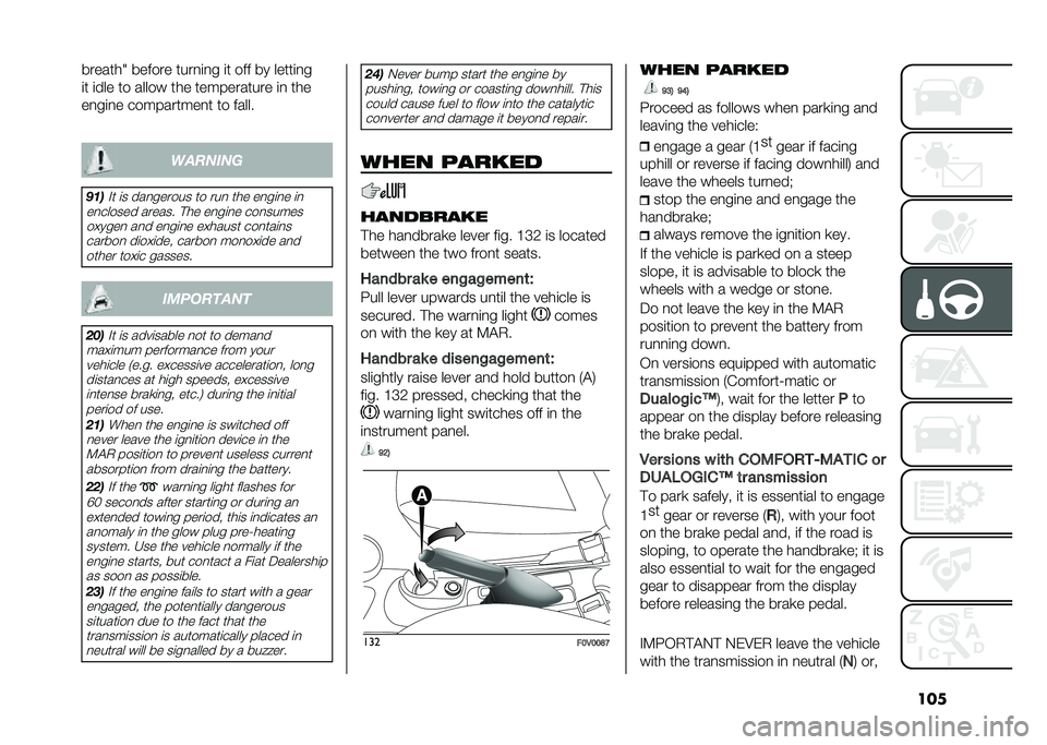 FIAT DOBLO COMBI 2020  Owner handbook (in English) ����������7 ������ ����
�	�
� �	� ��� �� �����	�
�
�	� �	��� �� ����� ��� ����������� �	�
 ���
��
��	�
� ����������
� �� ���