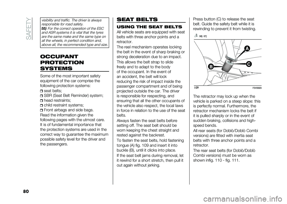 FIAT DOBLO COMBI 2020  Owner handbook (in English) ��%�"���!�
��
��	��	��	��	�� ��
� ������	�� �!�� ���	��� �	� ������
������
��	��� ��� ���� �������
���	��� ��� ������� ����
