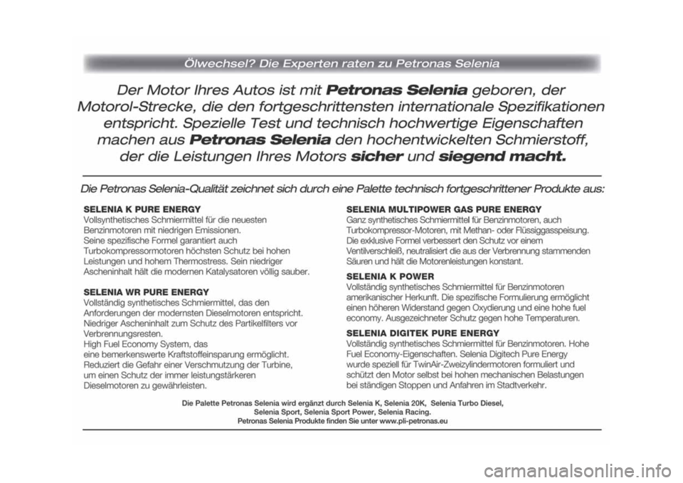FIAT DOBLO COMBI 2018 Betriebsanleitung (in German) FIAT DOBLO COMBI 2018 Betriebsanleitung (in German)