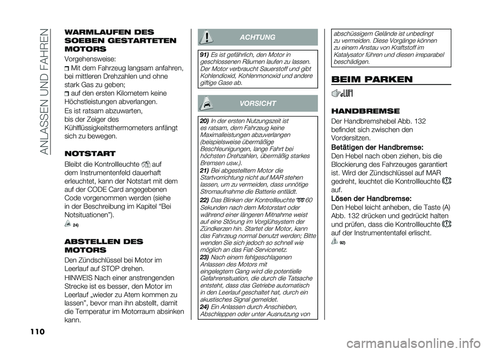 FIAT DOBLO COMBI 2019  Betriebsanleitung (in German) ���,�����%�,��A�,�����?�6�%�,
���
�-�� ��	� ������	�� �����
�� �������	��
��	� ������	��	� ���	������	� ��� ����	
�
���� �+��
 �� �