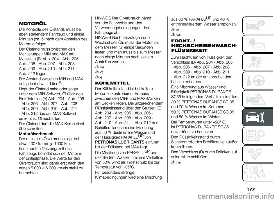 FIAT DOBLO COMBI 2019  Betriebsanleitung (in German) ��
�

�����
�0�

���	 �/��������	 ��	�
 �P��
�����
 ���
�
 ��	�
�	��	� �
��	��	���	� ������	�� ��� �	�����	
�-�����	� �5� �� �9�7 ��� � ��	� �