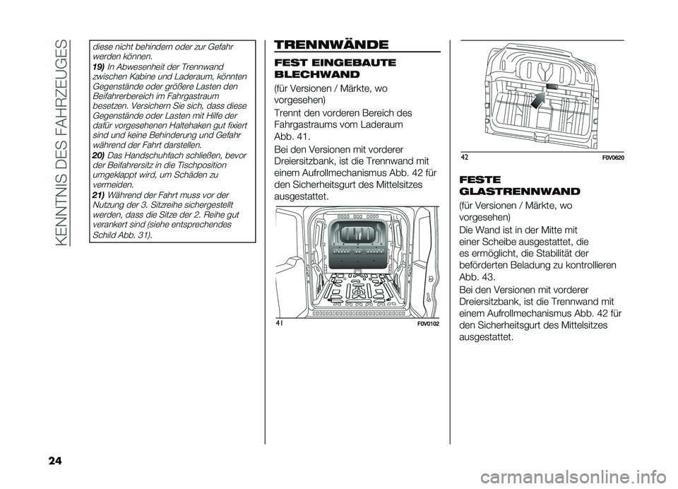 FIAT DOBLO COMBI 2019  Betriebsanleitung (in German) ��/�%�,�,�#�,�
����%�����?�6�1�%�A�+�%�
��
���	�
�	 ��� �� ��	�����	�� ���	� ��� �+�	����
�&�	���	� ��"���	��
�	��
�
� ���&�	�
�	���	�� ��	� �#��	�