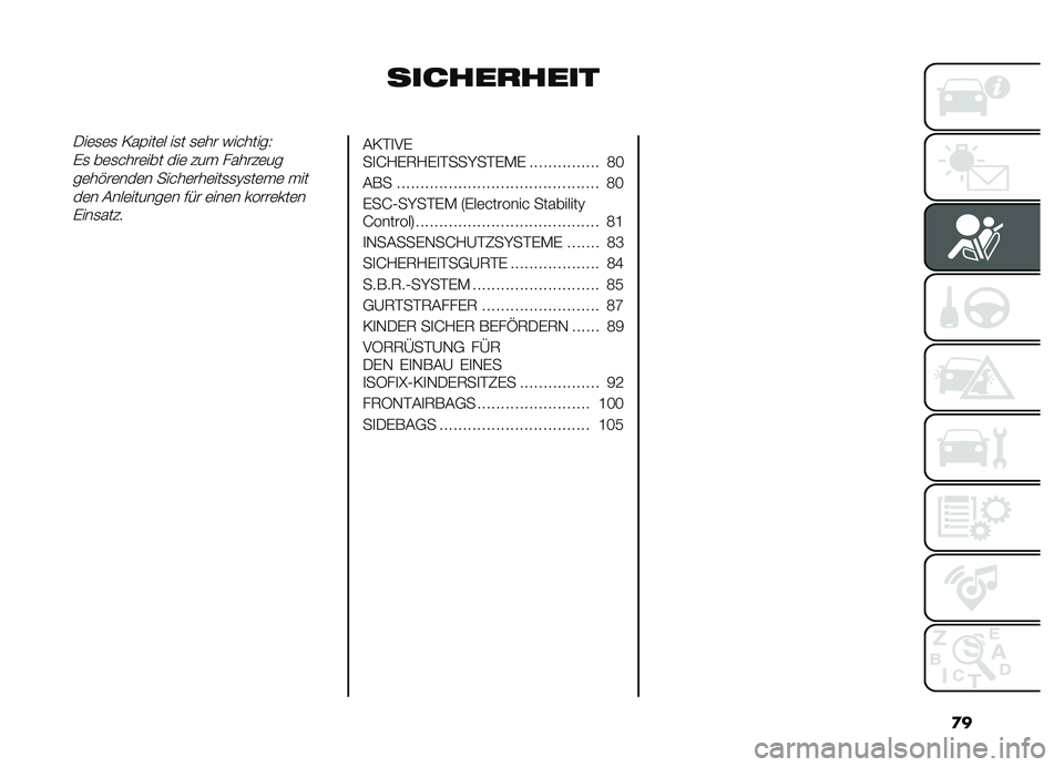 FIAT DOBLO COMBI 2019  Betriebsanleitung (in German) �
�
������
����
���	�
�	�
 �/��$���	� ��
� �
�	�� �&�� �����3�%�
 ��	�
� ���	��� ���	 ��� ������	��
��	��"��	���	� ��� ��	���	���
�
�@�
��	��	