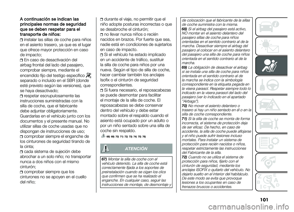 FIAT DOBLO COMBI 2019  Manual de Empleo y Cuidado (in Spanish) ���
���	�
���
������
����
�����
���
����
��������
�	���������/������
����������
��������������
����
���	������
��O�	��