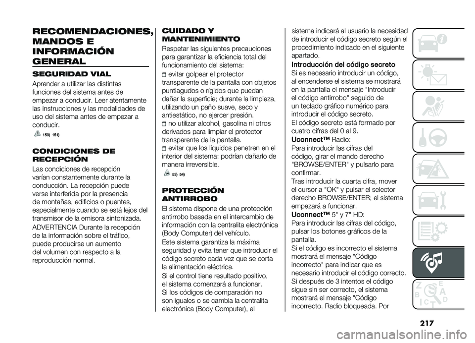 FIAT DOBLO COMBI 2019  Manual de Empleo y Cuidado (in Spanish) ���

����	��������	���
�N
�����	�
 �
����	�������
�������
�
�������� ����
�,������� �	 ������#�	� ��	� ��������	�
��������