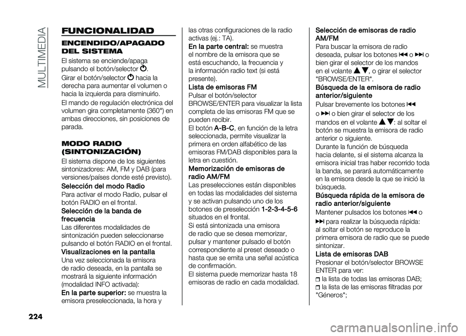 FIAT DOBLO COMBI 2019  Manual de Empleo y Cuidado (in Spanish) ��)�?��(�A�)���A�,
��� ������	�������
���������	�+�������	
��� �
��
����
�� ������
�	 �� ���������@�	��	��	
�����	��� �� ���� �