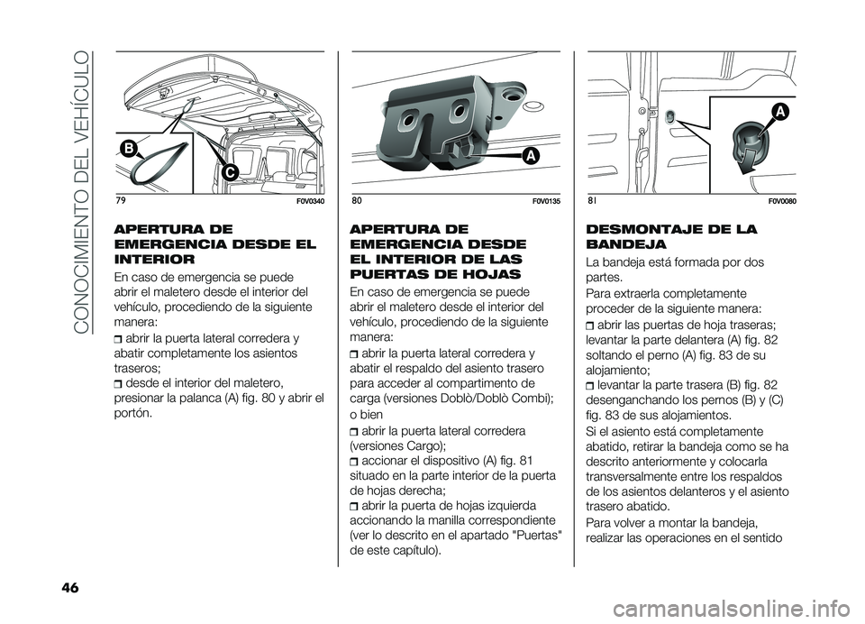 FIAT DOBLO COMBI 2019  Manual de Empleo y Cuidado (in Spanish) ��-�3�4�3�-�A�)�A��4�(�3������>���Q�-�?��3
��	 ��

��B�3�B�C�D�B
�������� ��
���������� ���
�� ��
�������	�
�� ��	�� �� ��
��������	 �� �