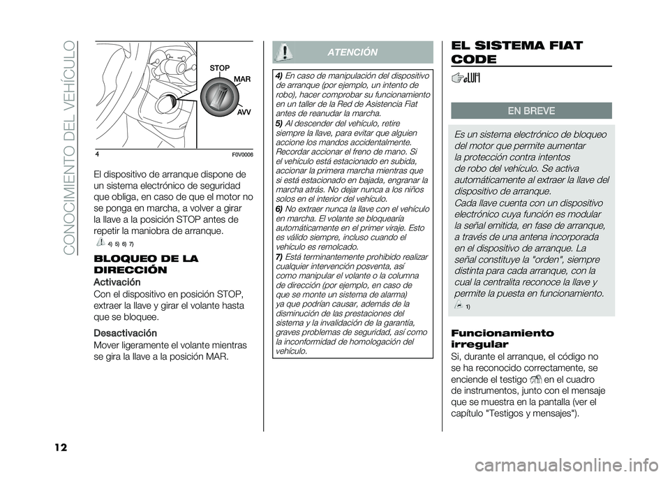 FIAT DOBLO COMBI 2021  Manual de Empleo y Cuidado (in Spanish) ��-�3�4�3�-�A�)�A��4�(�3������>���Q�-�?��3
�� �
��B�3�B�B�B�F
�� ����������� �� �	���	���� ������� ��
�� ������
�	 ������� ���� �� ���