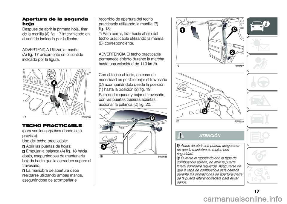 FIAT DOBLO COMBI 2021  Manual de Empleo y Cuidado (in Spanish) ��
��-�#�%�$��%�! �(�# ��! �)�#�&���(�!
�*� �7�!
������$� �� �	���� ��	 ����
���	 ���"�	�! ����	�
�� ��	 �
�	�����	 �2�,�5 ���� �C�J �������������