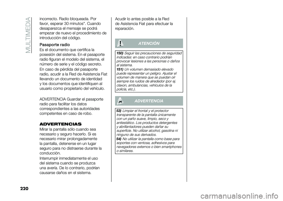 FIAT DOBLO COMBI 2021  Manual de Empleo y Cuidado (in Spanish) ��)�?��(�A�)���A�,
��� ����������� �%�	��� �������	��	� �<��
��	����! ������	� �E�: �
�������=� �-��	���
����	��	���#��	 �� �
����	�"� 