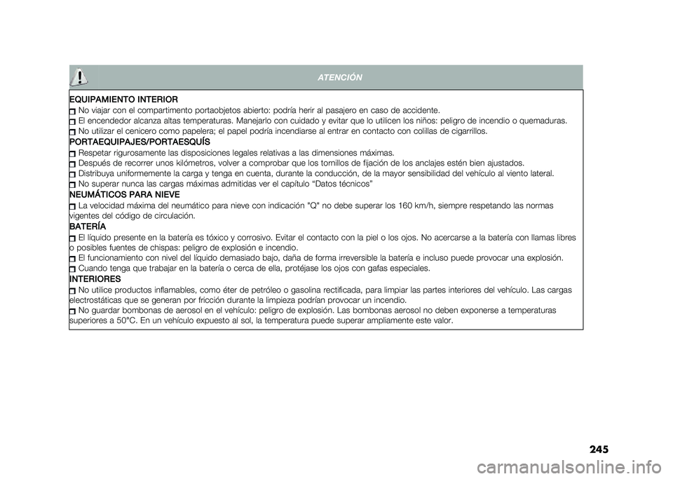 FIAT DOBLO COMBI 2021  Manual de Empleo y Cuidado (in Spanish) ���
� ��������
��2�"�(�%���(��1�-�, �(�1�-��+�(�,�+ �4� ���	�"�	� ��� �� ���
��	����
���� �����	���"���� �	�������0 ������	 ����� �	� ��