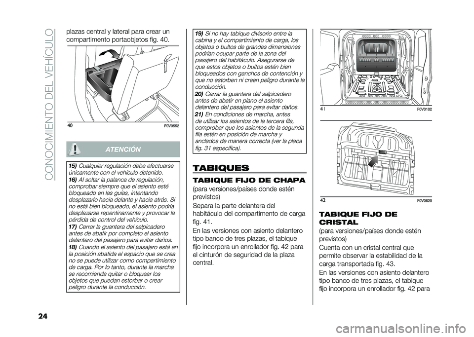 FIAT DOBLO COMBI 2021  Manual de Empleo y Cuidado (in Spanish) ��-�3�4�3�-�A�)�A��4�(�3������>���Q�-�?��3
�� ���	�#�	� ������	� �
 ��	����	� ��	��	 ����	� ��
���
��	����
���� �����	���"���� ���� �G�:�
��